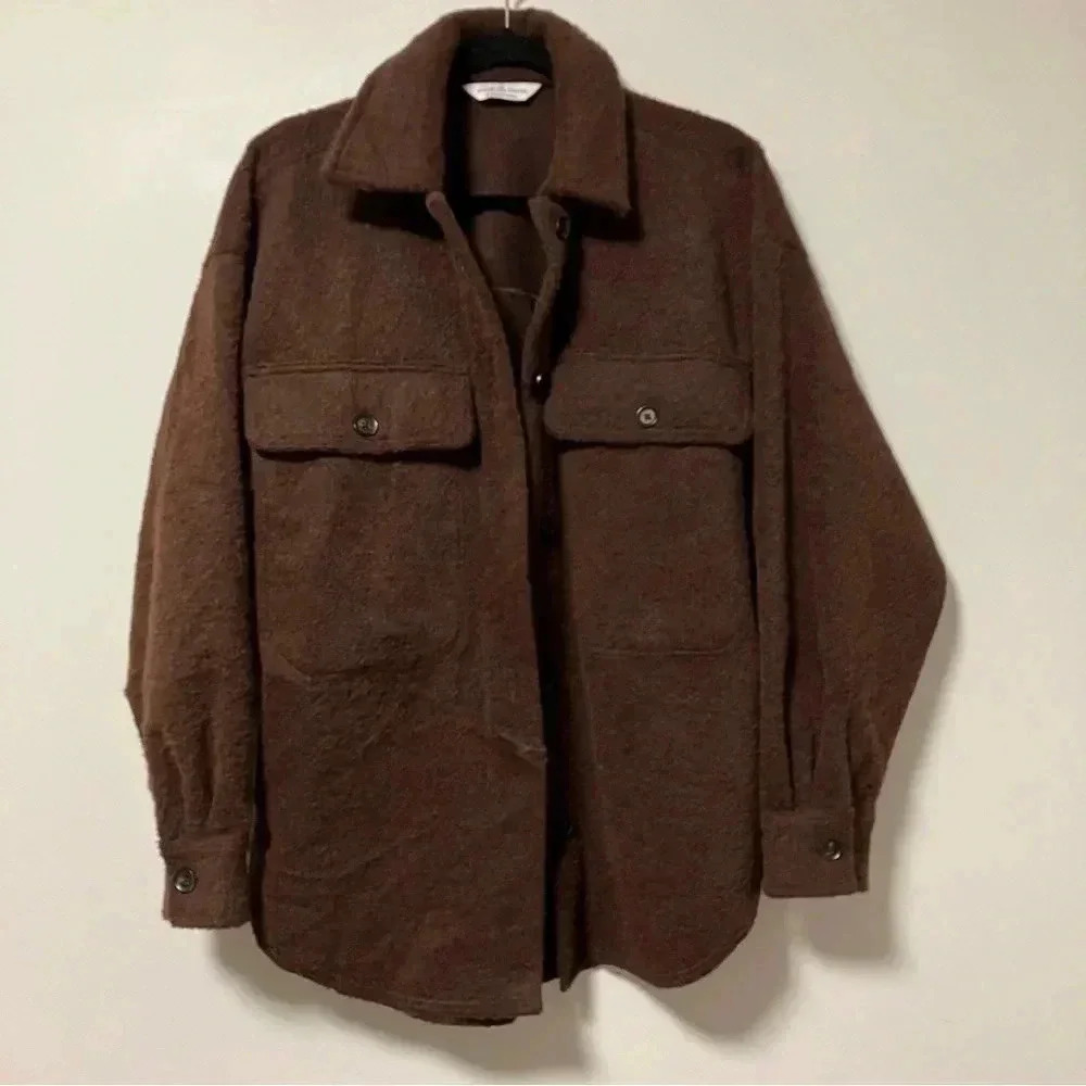 Alpine Design  brown shacket jacket